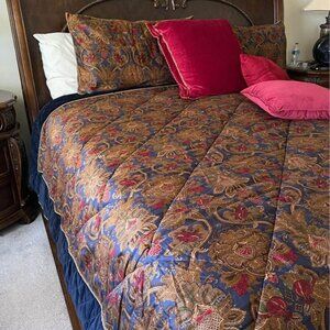 3pc Ralph Lauren King Leighton Comforter set